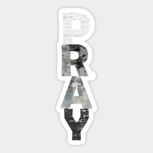 Pray Powerful Affirmation Sticker